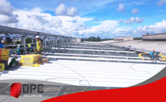 Tầm quan trọng của hệ thống mái trong công trình nhà thép tiền chế