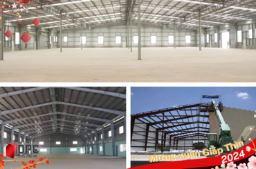 Top 10 Nhà xưởng tiền chế nhỏ, giá rẻ ứng dụng nhà kho
