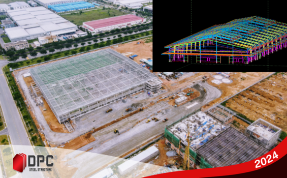 Bản vẽ xây dựng nhà xưởng công nghiệp lĩnh vực cơ khí phổ biến