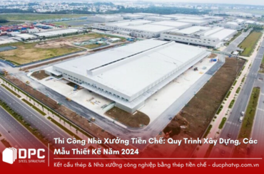 Thi Công Nhà Xưởng Tiền Chế: Quy Trình Xây Dựng, Các Mẫu Thiết Kế Năm 2024