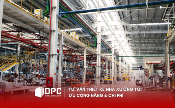 Tư Vấn Thiết Kế Nhà Xưởng Công Nghiệp Tối Ưu Công Năng & Chi Phí