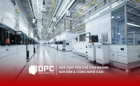 Nhà thép tiền chế cho ngành bán dẫn & công nghệ cao