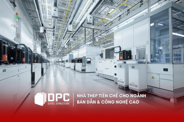 Nhà thép tiền chế cho ngành bán dẫn & công nghệ cao