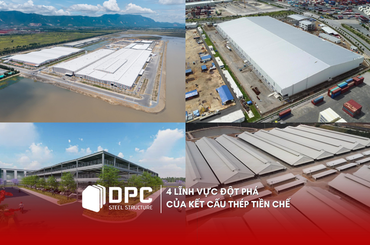 4 lĩnh vực đột phá của kết cấu thép tiền chế