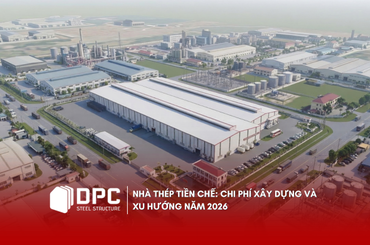 Nhà thép tiền chế: Chi phí xây dựng và Xu hướng năm 2026