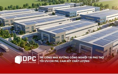 Thi công nhà xưởng công nghiệp tại Phú Thọ: Tối ưu chi phí, cam kết chất lượng