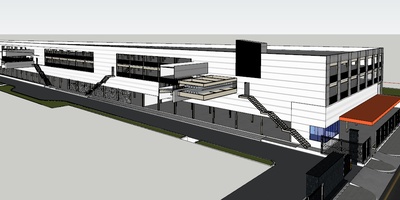 Hạng mục nhà xe - Nhà máy JNTC