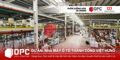 Phân xưởng hàn - Nhà máy Ô tô Thành Công Việt Hưng, Hạ Long