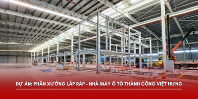 Phân xưởng lắp ráp - Nhà máy Ô tô Thành Công Việt Hưng, Hạ Long