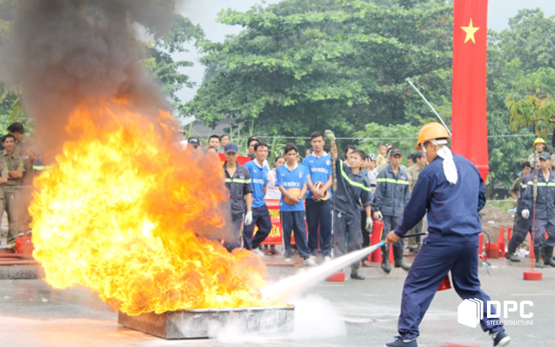 Đào tạo kỹ năng PCCC cho công nhân