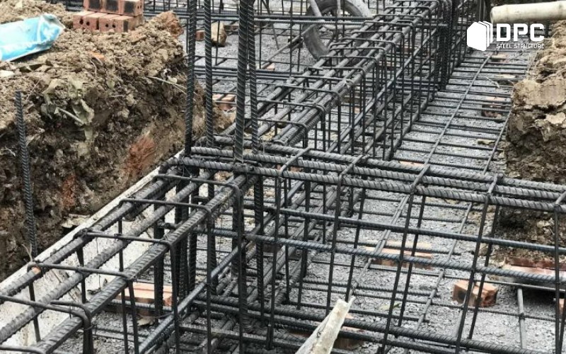 Vai trò của móng trong công trình nhà xưởng kết cấu thép