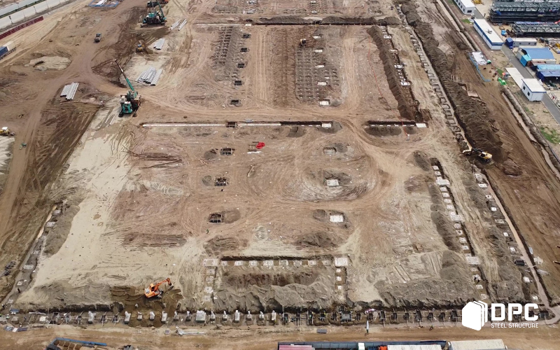 Các cấu kiện chính trong nhà xưởng khung thép của DPC Steel