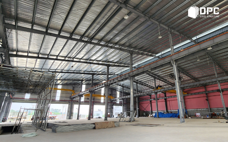 DPC Steel chi phí xây dựng nhà thép tiền chế 3.000m² năm 2025