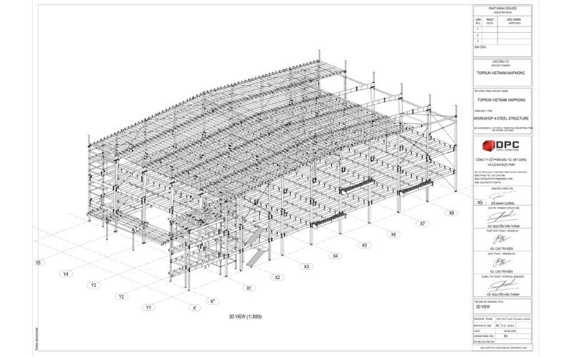 Lỗi thường gặp khi thiết kế bản vẽ kết cấu thép và giải pháp của DPC Steel