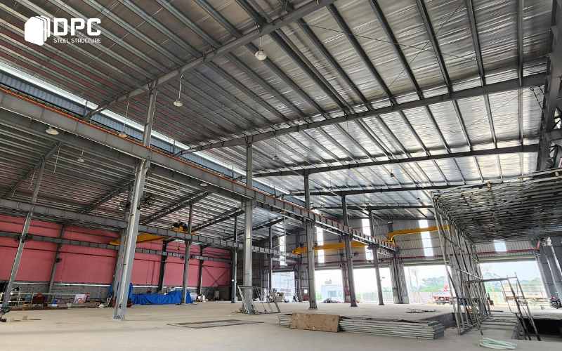 DPC Steel chọn vật liệu xây dựng nhà xưởng tiền chế tối ưu chi phí