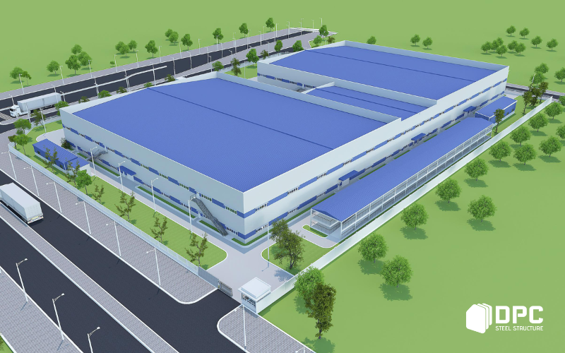 DPC mang đến giải pháp nhà thép tiền chế cho ngành bán dẫn, công nghệ cao