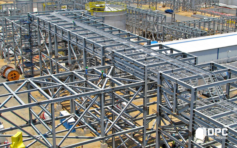 Hệ thống giá đỡ đường ống bằng kết cấu thép DPC Steel