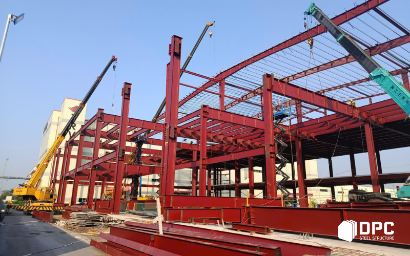 DPC Steel kết cấu thép có nhiều ưu điểm