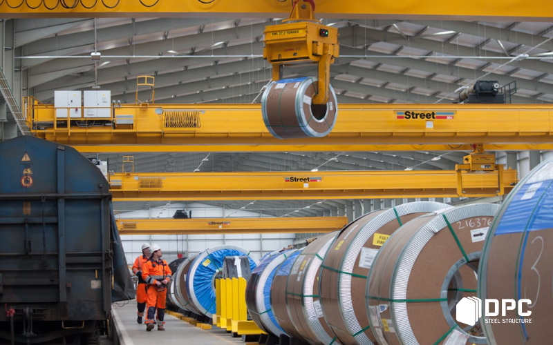 DPC Steel thiết kế và xây dựng nhà xưởng tiền chế cho ngành cơ khí