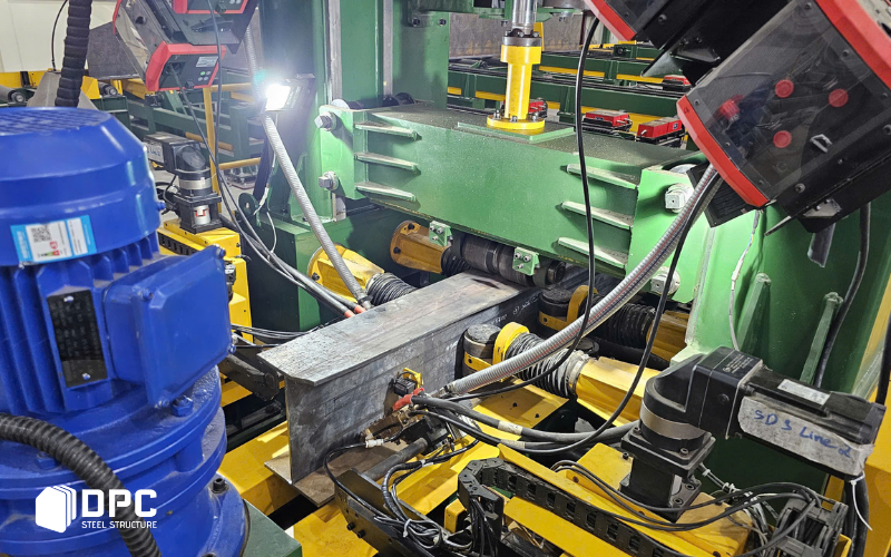 DPC Steel thiết kế và xây dựng nhà xưởng tiền chế cho ngành cơ khí