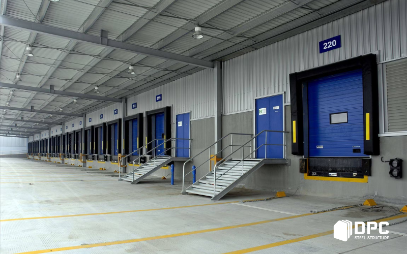 DPC Steel bí quyết chọn canopy chuẩn cho nhà xưởng kết cấu thép