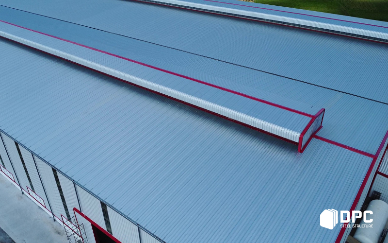 DPC Steel lựa chọn hệ thống bao che cho nhà xưởng công nghiệp