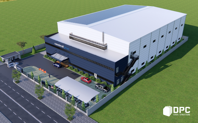 DPC Steel tư vấn loại hình tối ưu nhất cho xây dựng nhà xưởng dưới 5000m2