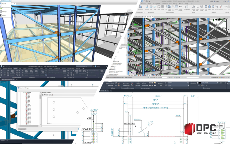 Tìm hiểu những phần mềm thiết kế kết cấu thép chuyên dụng