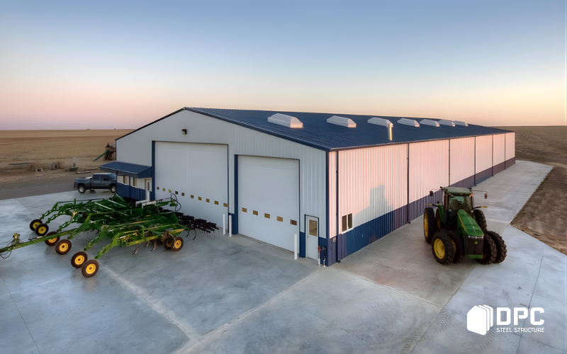 Những đặc thù về kết cấu thép trong công trình nông nghiệp