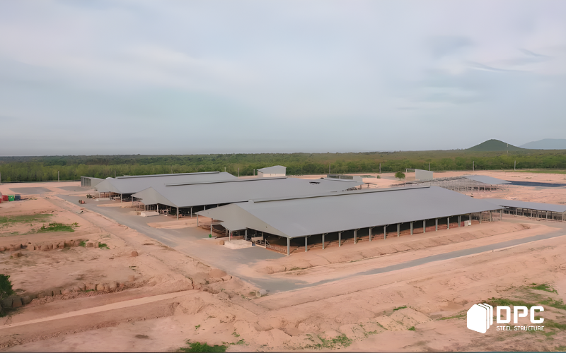 Những đặc thù về kết cấu thép trong công trình nông nghiệp