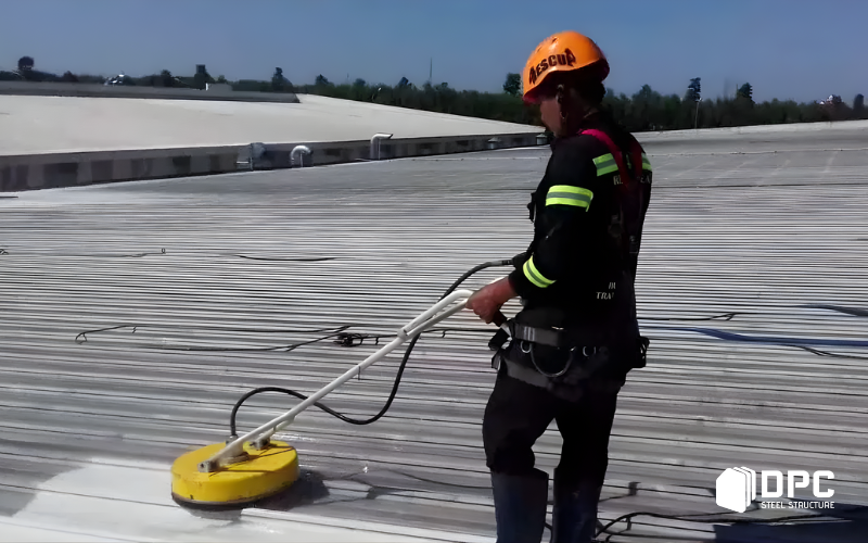 An toàn vận hành và sử dụng nhà xưởng kết cấu thép DPC Steel