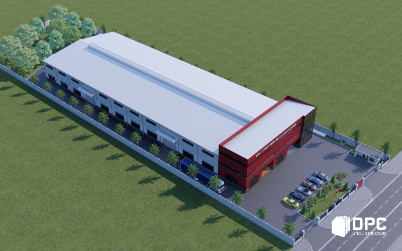 Hình ảnh mẫu nhà xưởng ở khu vực Bình Xuyên, Phú Thọ mới