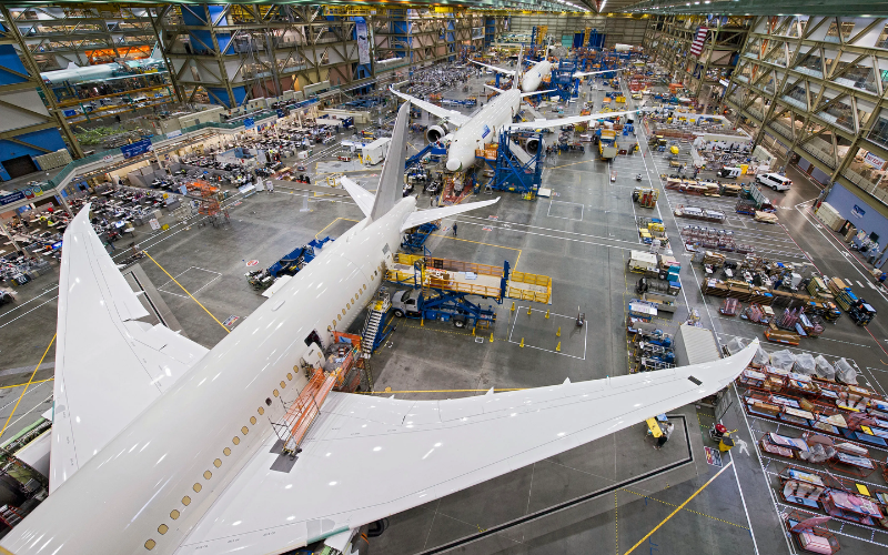 Boeing Everett Factory (Mỹ) – Không gian công nghiệp khổng lồ
